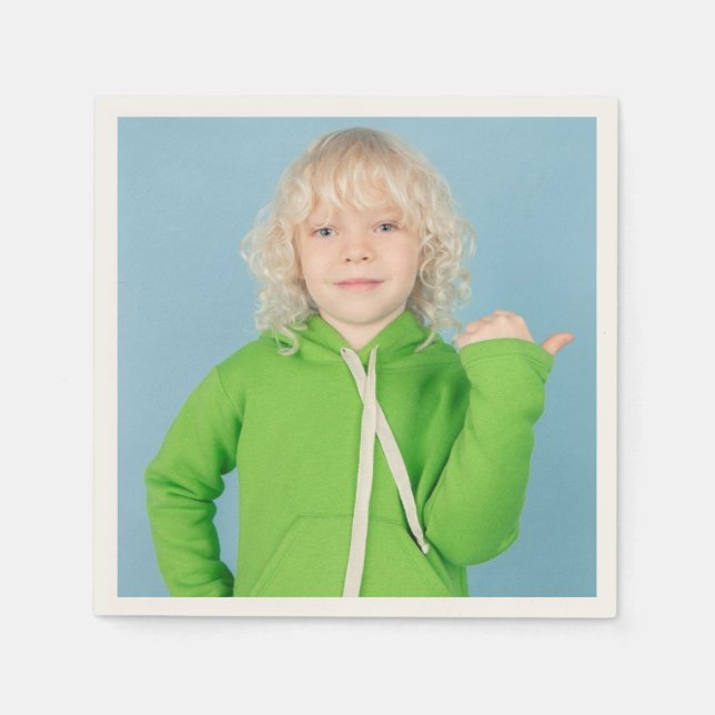 Custom Photo Napkins (Front)