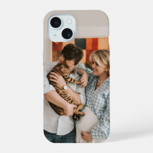 Custom photo natural colour personalized iPhone 15 case