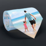 Custom Photo Neck Tie Personalized Your Design<br><div class="desc">Custom Photo Neck Ties - Your Own Design - Special - Personalized Family / Friends or Personal Tie Gift - Add Your Photo / or Text - Resize and move or remove and add elements / image with customization tool. Choose / add your favourite font / text colour ! You...</div>