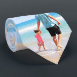 Custom Photo Neck Tie Your Family Photos Dad Gift<br><div class="desc">Custom Photo - Your Own Design - Special - Personalized Family / Friends or Personal Gift - Add Your Photo / Text - Resize and move or remove and add elements / image with customization tool. Choose / add your favourite font / text colour ! You can transfer this design...</div>