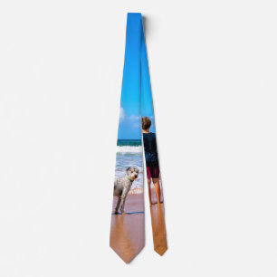Custom Photo Neck Tie Your Pets Photos Gift