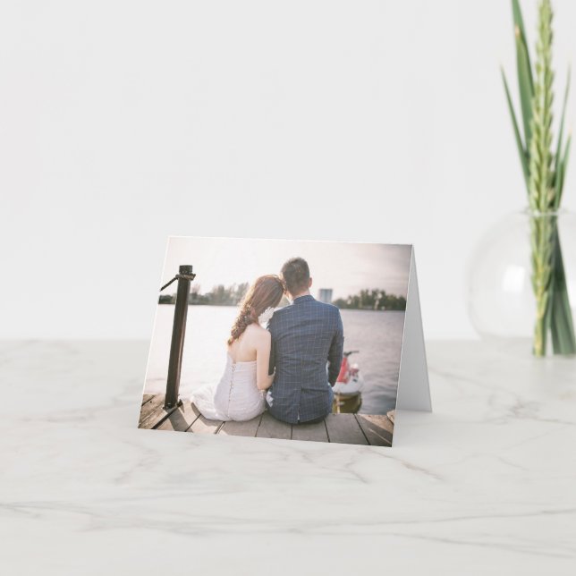 Custom Photo Note Card (Front)