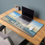 Custom Photo Office Desk Mat<br><div class="desc">Custom Photo and Logo Office Desk Mat</div>
