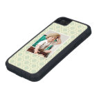 Custom photo on seafoam quatrefoil background