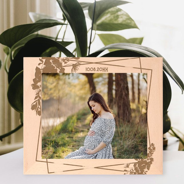 Custom Photo on Wood,  Personalized Portrait Etched Frames (Creator Uploaded)