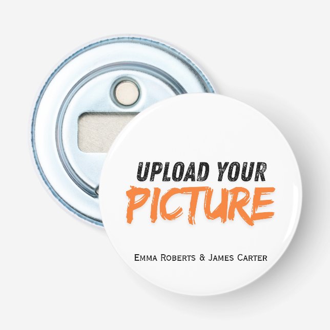Custom Photo or Name Bottle Opener (Front)
