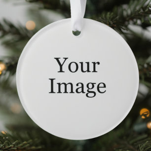 Custom Photo Ornament