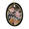 Custom Photo Oval Christmas Ornament