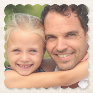 custom photo paper coaster