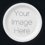 Custom Photo Party Plate – Personalized single pic<br><div class="desc">Design your own custom paper party plate by uploading a favorite photo, face or company logo. Perfect for birthdays, weddings, graduations, and any special celebration. Add a personal touch to your party decor with ease—just upload your image and order your custom plates today! Click CUSTOMIZE FURTHER to add a text...</div>