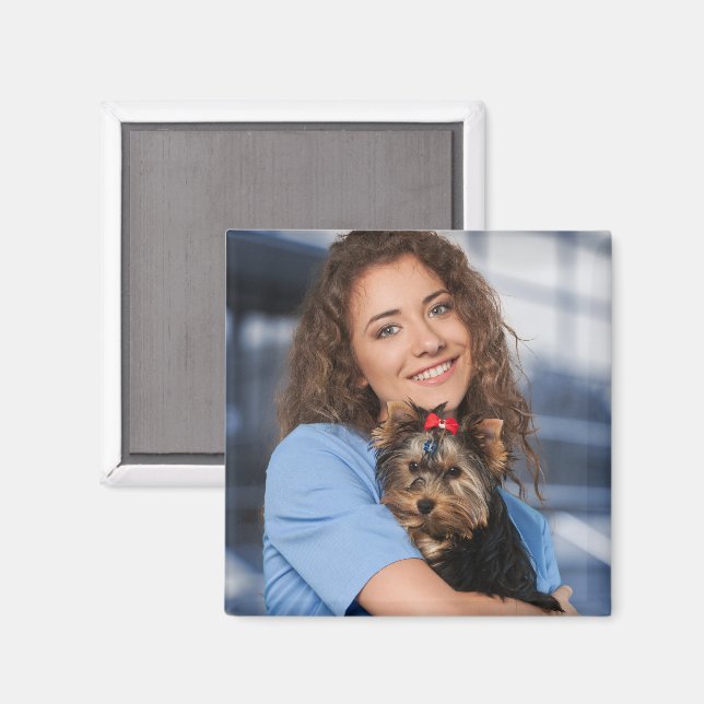 Custom Photo Personalize Magnet (Front/Back)