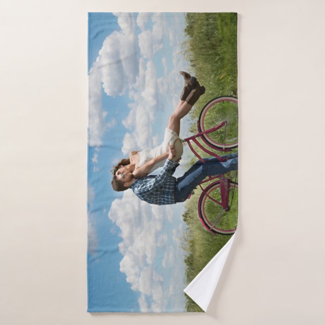 Custom Photo Personalized   (Serviette de bain)