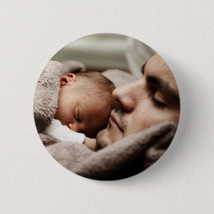 Custom Photo Personalized 2 Inch Round Button