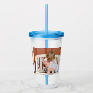 Custom Photo Personalized  Acrylic Tumbler