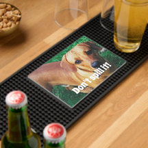 Custom Photo Personalized Bar Runner