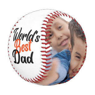 Custom Photo Personalized Baseball #fathersday