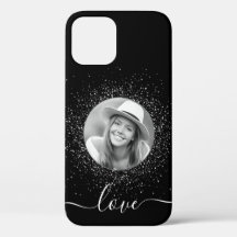 Custom Photo Personalized Black