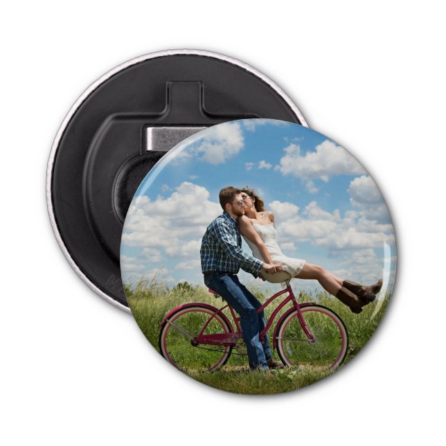Custom Photo Personalized  Bottle Opener (Front)
