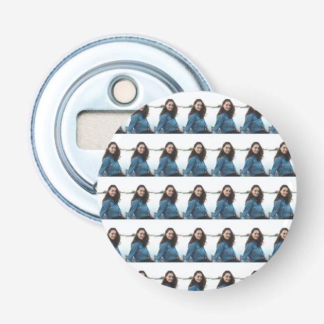 Custom Photo Personalized Bottle Opener (Front)