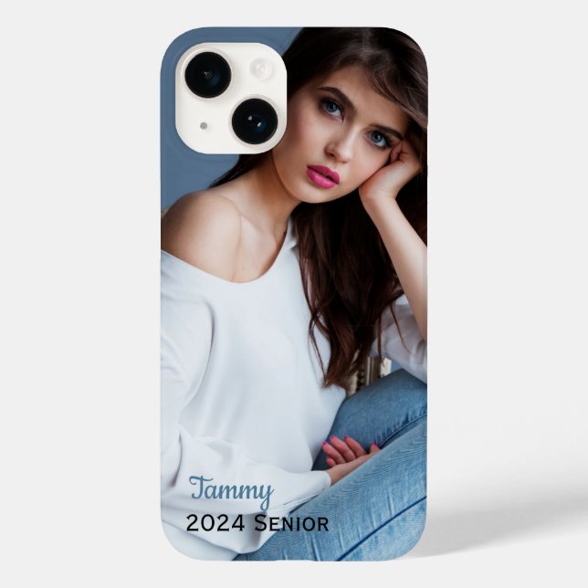 Custom Photo Personalized Case-Mate iPhone Case (Back)