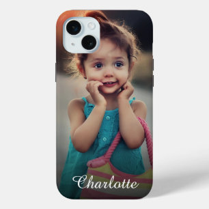 Custom Photo Personalized iPhone 15 Mini Case
