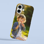 Custom Photo Personalized iPhone 16 Case<br><div class="desc">Cute Personalized iPhone 6 case with Your Own Custom Photo. You can click the " It" button to add custom text and further your case! This would be a great Christmas gift for family,  friends,  parents and grandparents!</div>