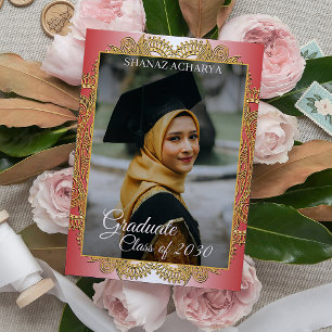 Custom Photo Personalized Congratulations Graduate Announcement