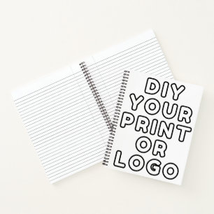Custom Photo Personalized Gift Logo Business Notebook