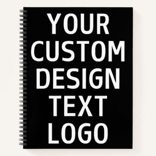 Custom Photo Personalized Gift Logo Business Notebook