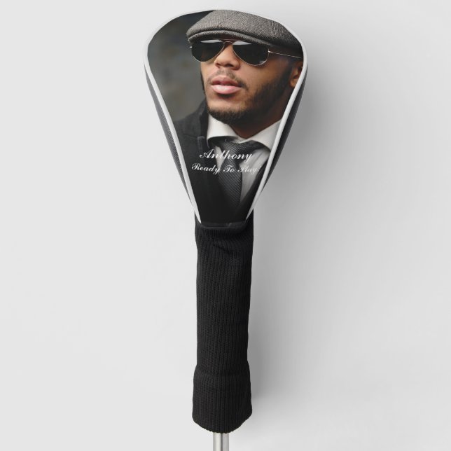 Custom Photo Personalized Golf Head Cover (Front)