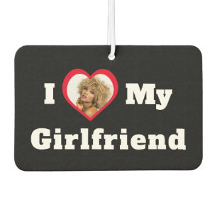 Custom Photo Personalized I Love My Girlfriend Air Freshener