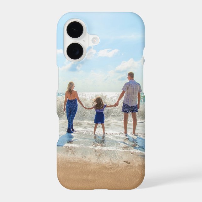 Custom Photo Personalized iPhone Case (Back)