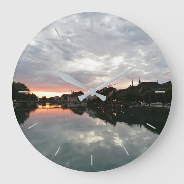 Custom Photo Personalized Large Clock (Front)