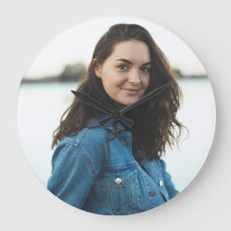 Custom Photo Personalized Large Clock