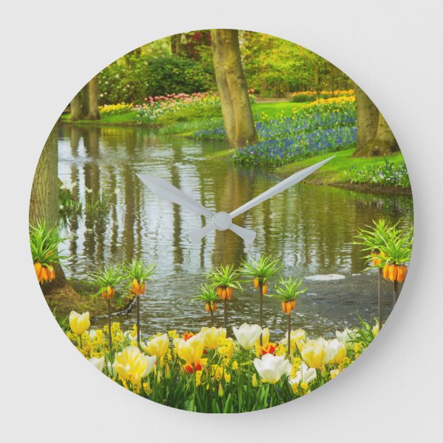 Custom Photo Personalized Large Clock (Front)