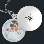 Custom Photo Personalized Locket Necklace<br><div class="desc">Add your custom personalized photo to this necklace to take your loved ones everywhere you go! Would make a great gift for new mothers, Mother's Day, Christmas, anniversaries, grandmothers, your best friend or any other special person in your life. Click the "Customize It" button to add your own custom text...</div>