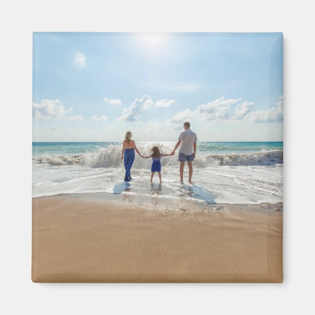 Custom Photo Personalized Magnet (Front)