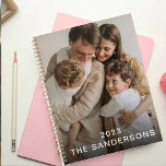 Custom Photo Personalized Name Planner<br><div class="desc">This personalized custom photo planner will ensure you stay on track all year.  Add a photo and customize text to any wording of your choice.  This custom planner will make a unique gift for occasions all throughout the year.</div>