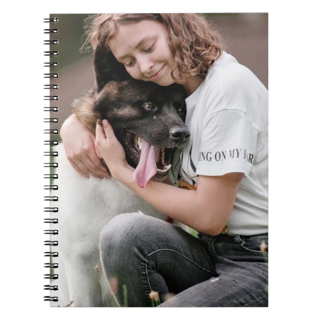 Custom Photo Personalized  Notebook (Front)