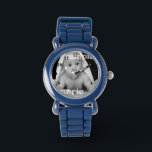 Custom Photo Personalized One Of A Kind Watch<br><div class="desc">individual wrist watch .. many styles and colours to choose from .. men's women's and children's watches - just select your option from the drop down .. personalize with your own image / photo to make it yours ..  with numbers .. watches from Ricaso</div>