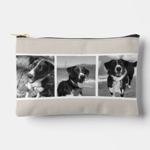 Custom Photo Personalized Pet Lover Dog Photo Accessory Pouch