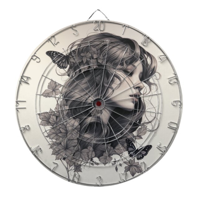 Custom Photo Personalized Photo Dart Board (Front)