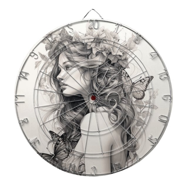 Custom Photo Personalized Photo Dart Board (Front)