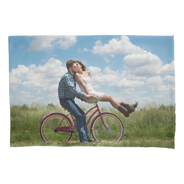 Custom Photo Personalized   Pillowcase (Front)