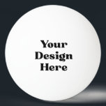 Custom Photo Personalized Ping Pong Ball<br><div class="desc">Make your game unforgettable with this Custom Photo Personalized Ping Pong Ball! Add your favourite photo, logo, or design to create a fun and unique ball for any occasion. Great for birthdays, weddings, sports events, team gifts, or just showing off your personal style at game night. A playful way to...</div>
