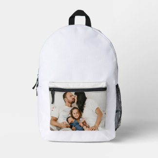 Custom Photo Personalized Printed Backpack
