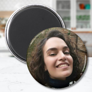 Custom Photo Personalized Refrigerator Magnet