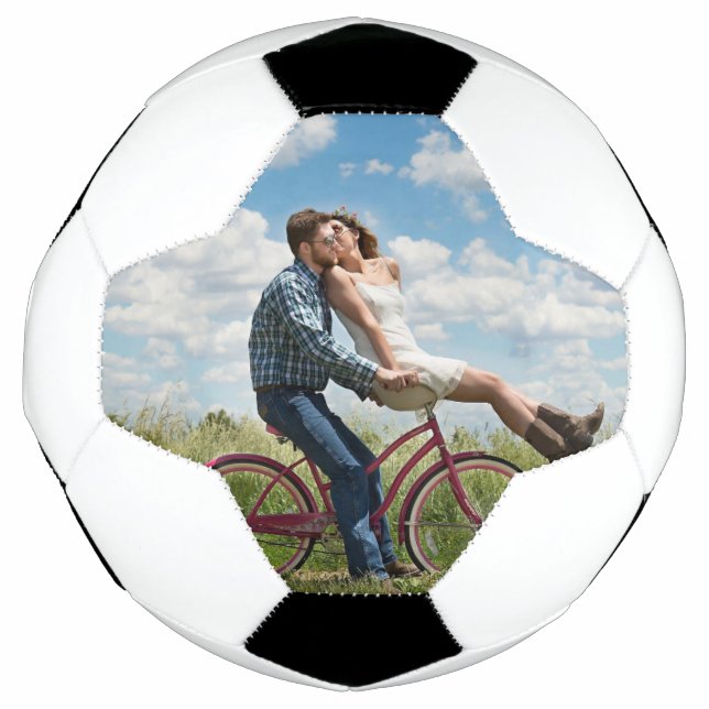 Custom Photo Personalized   Soccer Ball (Front)
