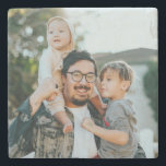 Custom Photo Personalized Stone Coaster<br><div class="desc">Custom Photo Personalized Stone Coaster</div>