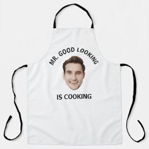 Custom Photo personalized Text Her Him Women Men Apron
